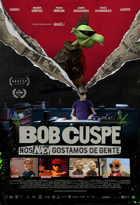 Bob Cuspe, Nós não gostamos de gente : Poster