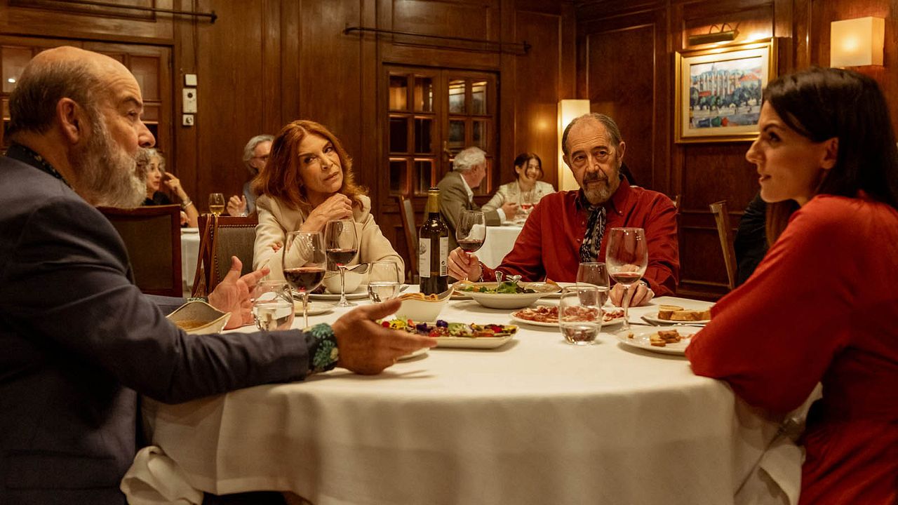 Fotos Miguel Rellán, Antonio Resines, María Casal, Melina Matthews