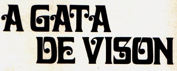 A Gata de Vison : Poster