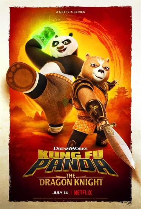 Kung Fu Panda: O Cavaleiro Dragão : Poster