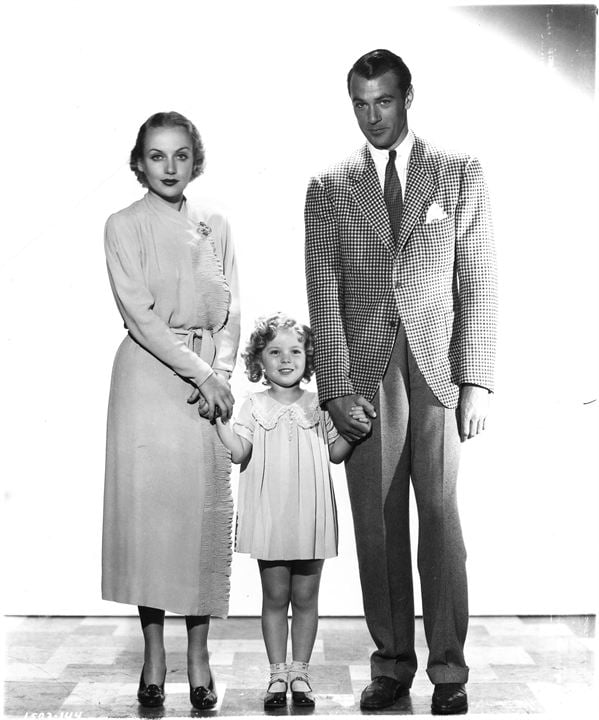 Fotos Gary Cooper, Carole Lombard, Shirley Temple