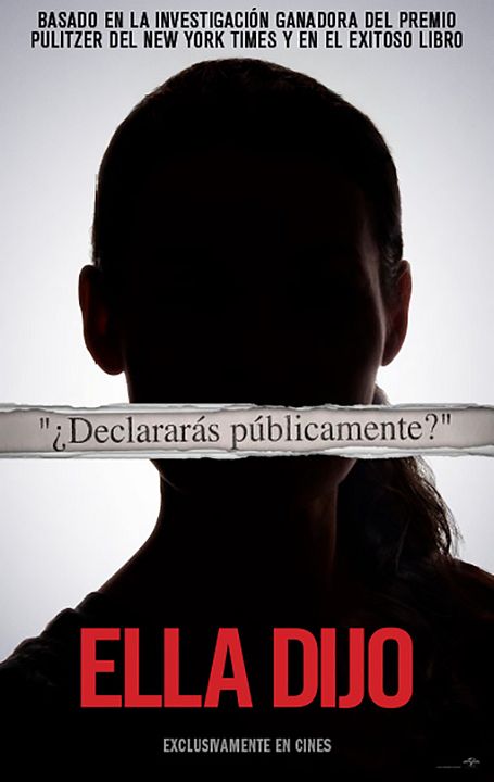 Ela Disse : Poster
