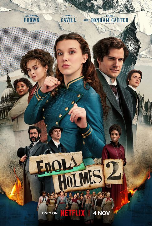 Enola Holmes 2 : Poster