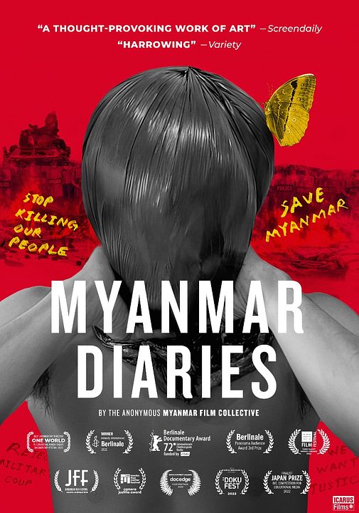 Diários de Mianmar : Poster
