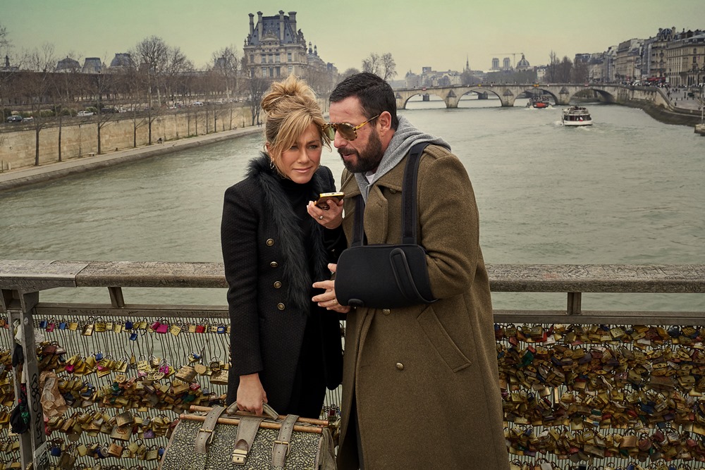 Mistério em Paris : Fotos Adam Sandler, Jennifer Aniston