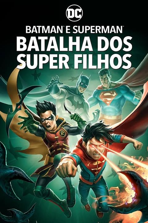 Batman e Superman: Batalha dos Super Filhos : Poster