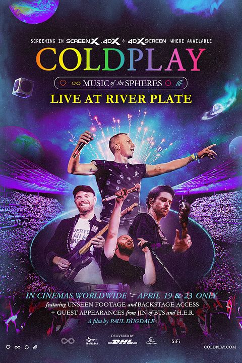 Coldplay - Music Of The Spheres: Live At River Plate : Poster