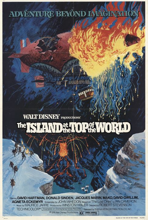 A Ilha do Topo do Mundo : Poster