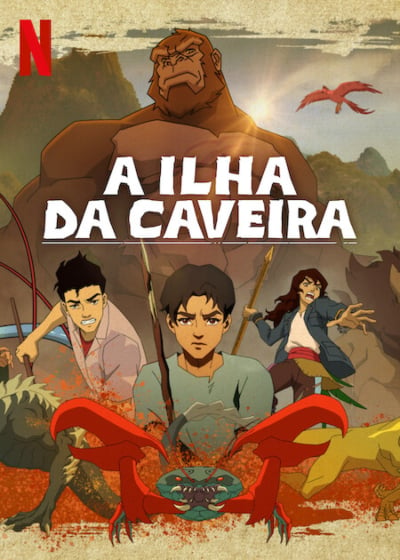 A Ilha da Caveira : Poster