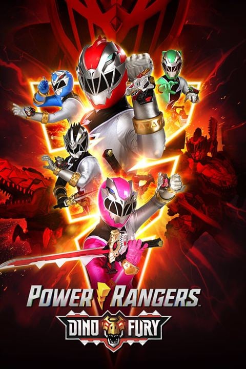 Power Rangers Dino Fúria : Poster