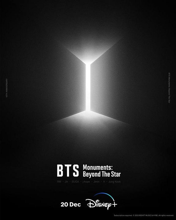 BTS Monuments: Beyond The Star : Poster