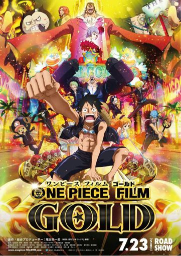 One Piece: Coração de Ouro : Poster
