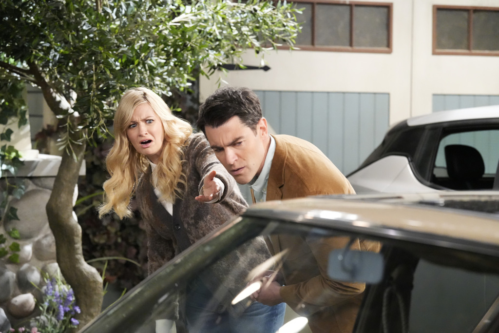 Fotos Max Greenfield, Beth Behrs