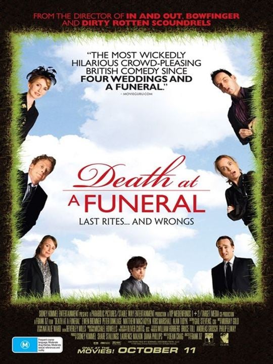 Morte no Funeral : Poster