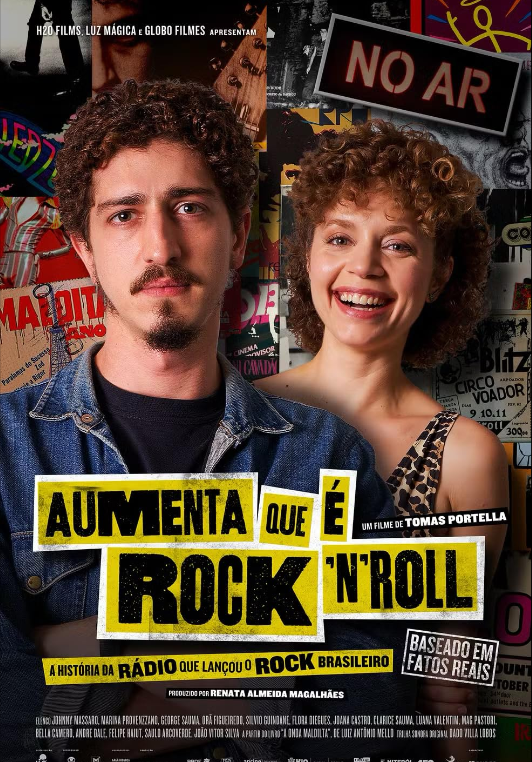filme aumenta que é rock'n'roll