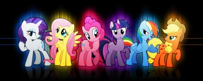 My Little Pony Friendiship 6 Personagens Principais