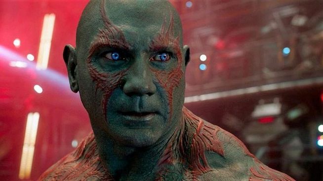 Dave Bautista aliviado por deixar o papel de Drax nos filmes da