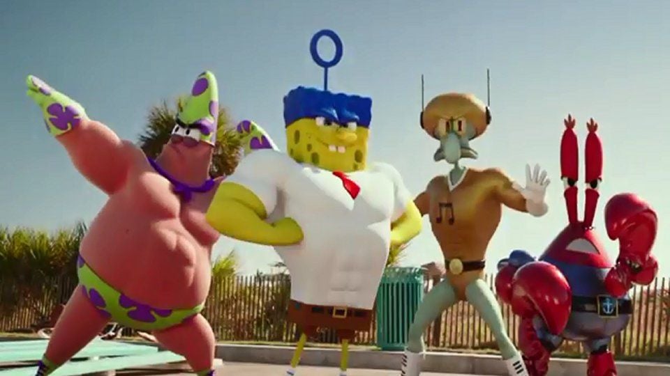 Trailer do filme Bob Esponja - Um Herói Fora D'Água - Bob Esponja - Um ...